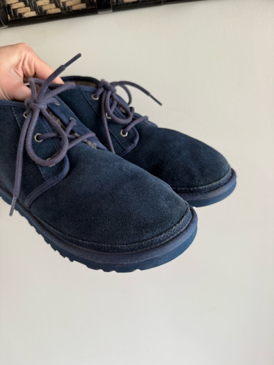 UGG Mens Neumel Chukka Boots - Size 10 - Navy Blue